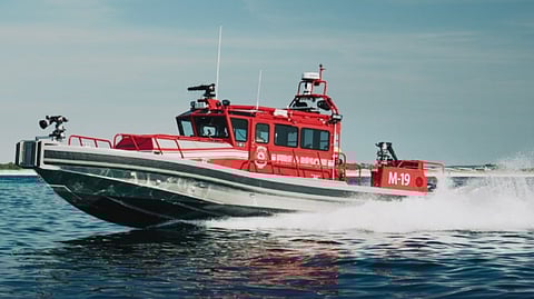 Destin Fire Control District's M-19 fireboat