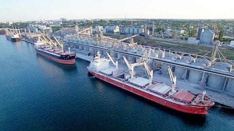Port of Chornomorsk, Ukraine