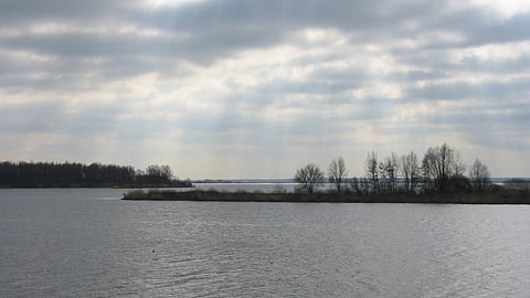 Eemmeer lake, the Netherlands