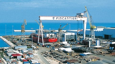 Fincantieri's Ancona shipyard