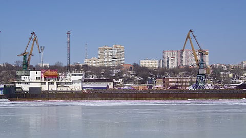 Port of Rostov-on-Don, Russia