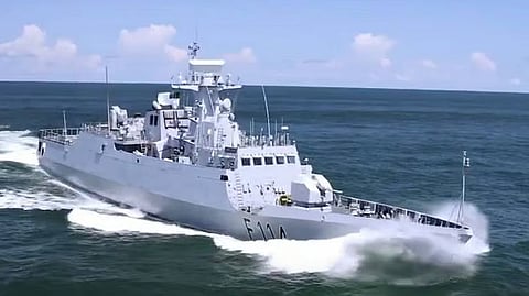 The Bangladesh Navy stealth frigate BNS Prottasha (representative photo only)
