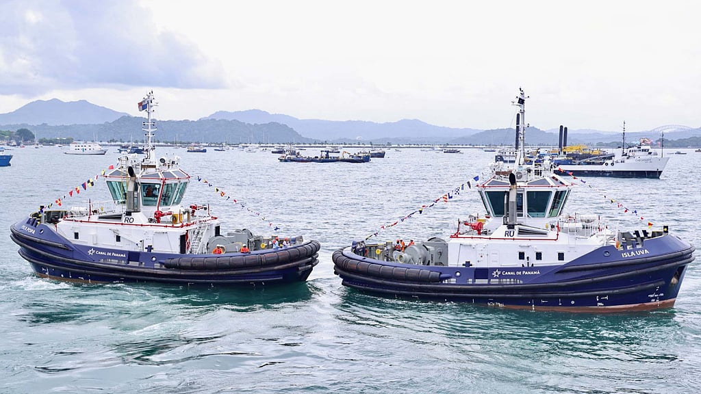 Svitzer's newest tugs now in Panama following delivery voyage
