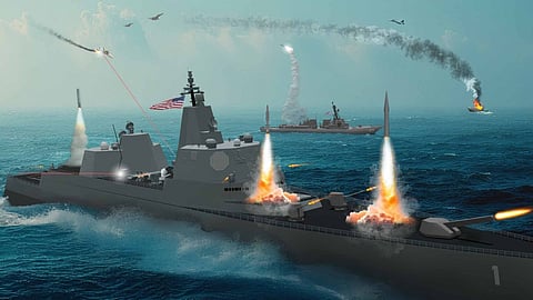 Trump-class warship rendering