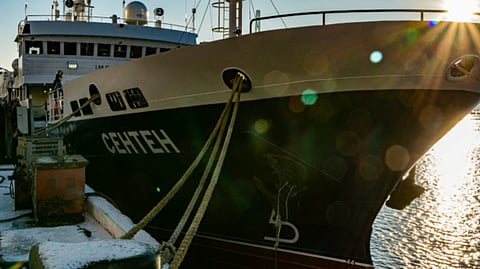 The Project 03141 crab fishing vessel Senten