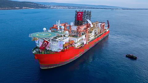 Turkish drilling ship Cagri Bey