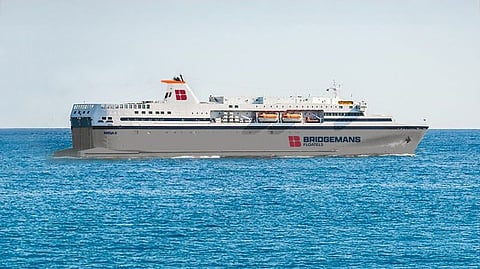 Render of Mega X in Bridgemans' livery