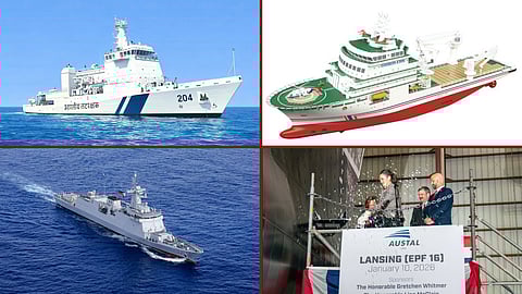 Security Vessel News Roundup | January 13 – Indian Coast Guard's new pollution control vessel, Chinese rescue ship orders and more