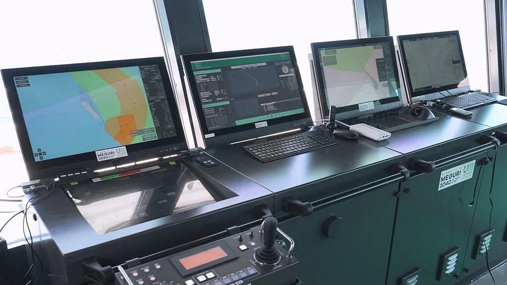 Fu Navigation Device Autonomous navigation system retrofit completed on Japanese ferry