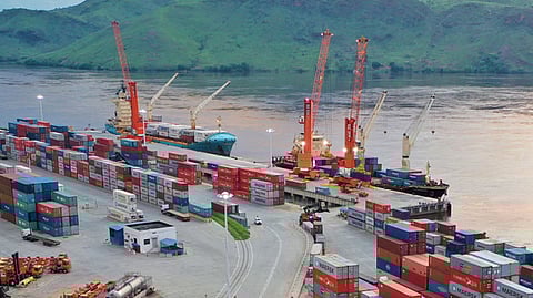 Matadi Gateway Terminal at the Port of Matadi, Democratic Republic of the Congo