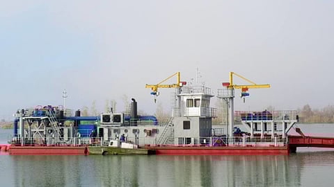 State Transport Leasing Company's new Project Ts490DM1 dredger