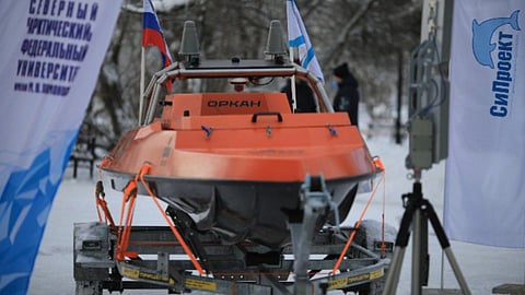 Orkan, a new USV delivered to Russia's Northern Arctic Federal University