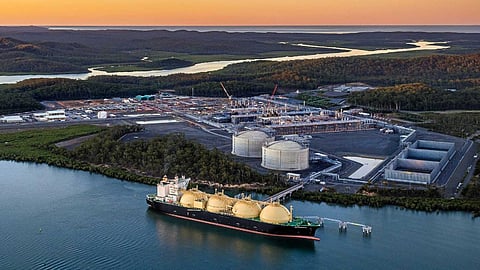 Queensland Curtis LNG terminal