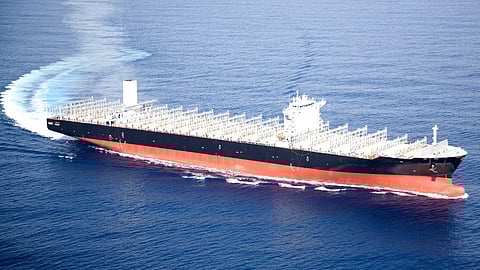 An identical ship built by HJSC