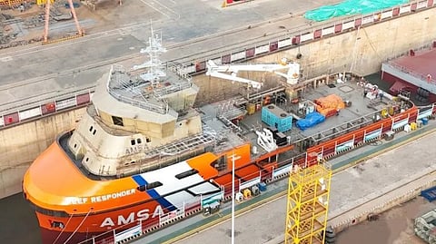 The emergency towing vessel Reef Responder