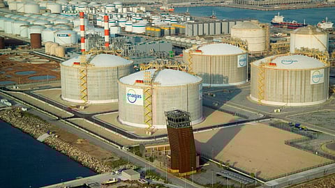 LNG regasification facilities at the Port of Barcelona