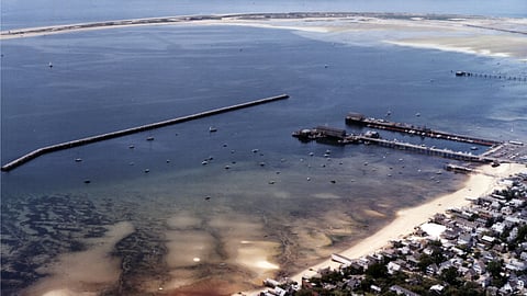 Provincetown Harbor in Massachusetts