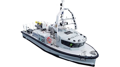Exail MCM unmanned surface vehicle