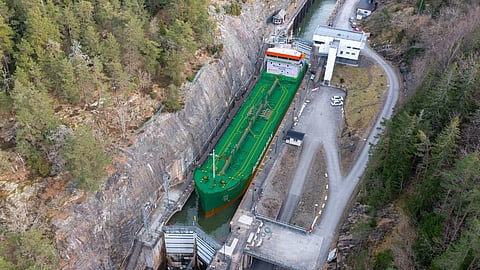 Thun Tankers' specialised product tanker for restricted waterways