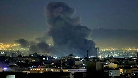 Drone attack on the British Royal Air Force's Akrotiri base in Cyprus, March 2026