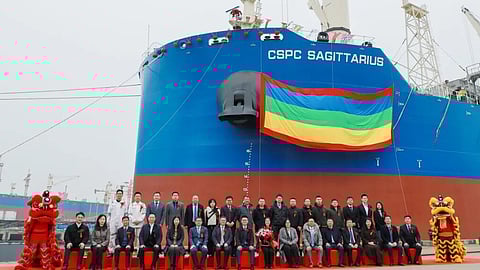 Delivery of CSPC Sagittarius, March 5, 2026