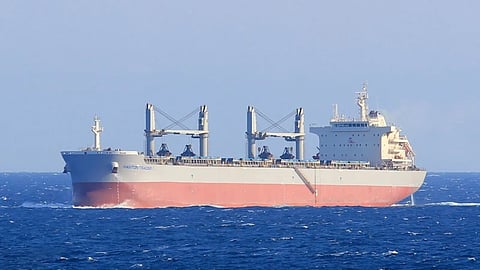 Jin Ping, sailing under a former name