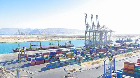 Port of Sokhna, Egypt