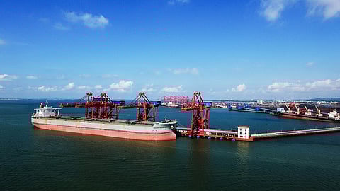 Zhanjiang port, China