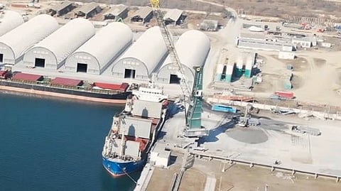 The Port of Midia in Romania