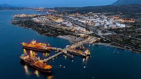Motor Oil refinery, Corinth, Greece