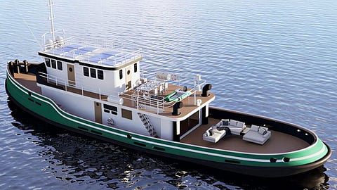 Rendering of the converted Titan