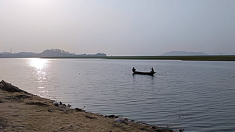 The Brahmaputra River in Assam, India