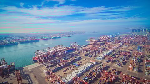 China Merchants Port Holdings' Qingdao container terminal