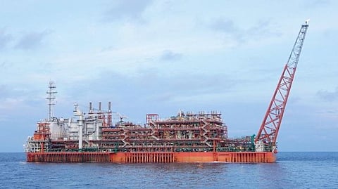 The Jangkrik floating production unit in Indonesian waters