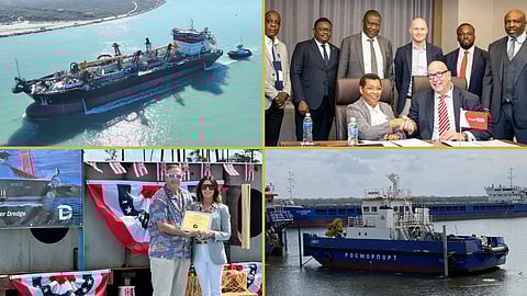 Marine Projects Vessel News Roundup | April 23 – TSHD delivery to US owner, Russian support boat launch and more