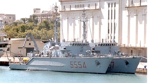 Italian Navy minesweepers