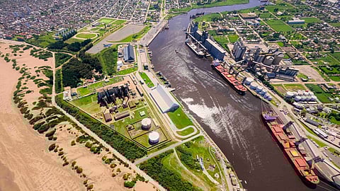 Port of Quequen, Argentina