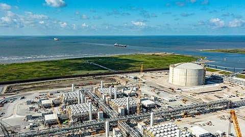 Calcasieu Pass LNG Export Terminal in Cameron, Louisiana 