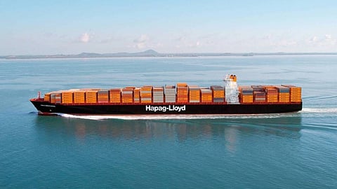 A Hapag Lloyd ship