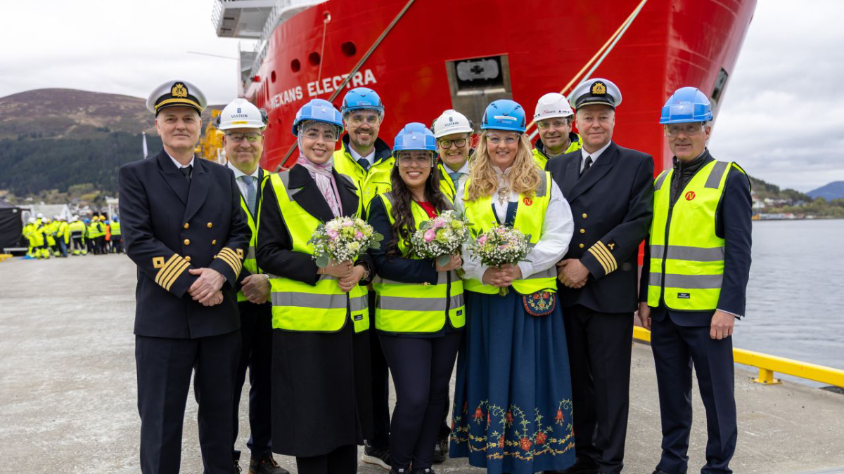 Nexans Electra's christening ceremony, April 29, 2026