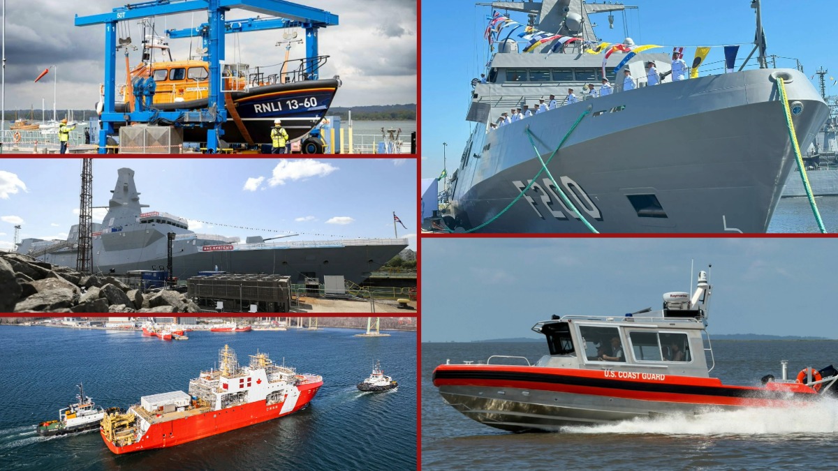 Security Vessel News Roundup | April 30 – Brazilian stealth frigate commissioning, Canadian Arctic patrol ship launch and more