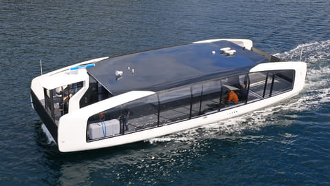 A Hyke 15-metre electric shuttle ferry
