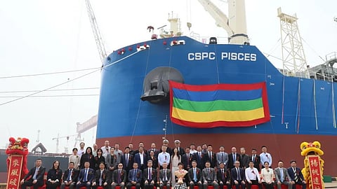 Delivery ceremony of CSPC Pisces, May 13, 2026