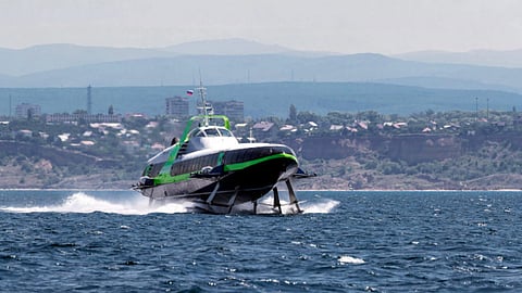 The Project 23160 hydrofoil ferry Kosmonaut Pavel Popovich
