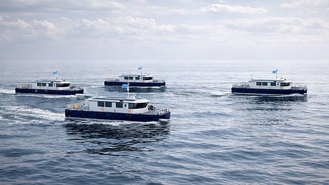 Artist's impression of the IWAI hybrid survey vessels
