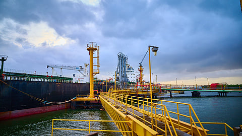 FOTCO oil terminal, Port Qasim, Pakistan