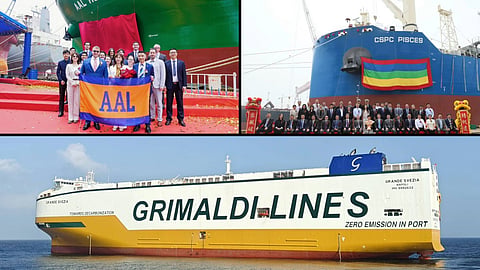 Focus on Chinese yards: pulp carrier delivery; Dutch heavy lift ship orders and more