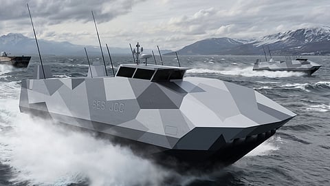 Artist's impression of SES joint commando craft