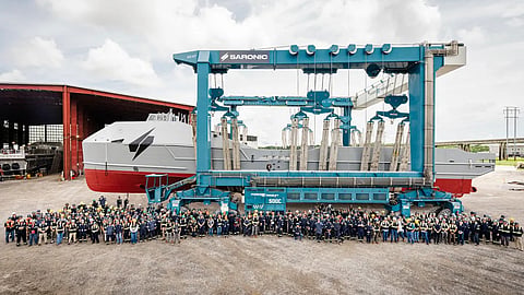 Saronic Technologies' new MUSV prior to launch
