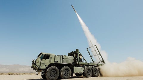 Test-firing of a ground-launched variant of a hypersonic missile